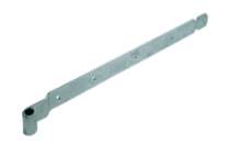 Afbeeldingen van GB heng voor vlakwerk voor pen - Ø16x500mm 40x5mm - elektrolitisch verzinkt