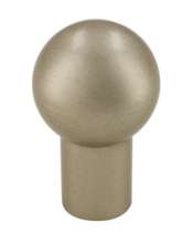 Afbeeldingen van Siro Meubelknop kunststof - L 15mm/H 24mm/B 15mm - nikkel mat 