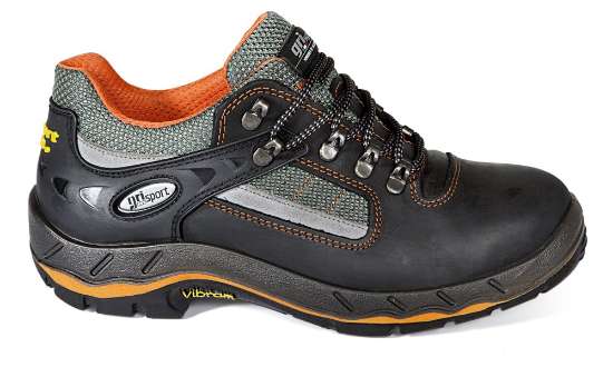 Afbeeldingen van Grisport Schoen 71605 S3 Maat 42 Laag Zwart/Oranje