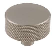 Afbeeldingen van Siro Meubelknop metaal - L 33mm/H 25mm/B 33mm mat RVS effect 