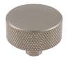 Afbeeldingen van Siro Meubelknop metaal - L 33mm/H 25mm/B 33mm mat RVS effect 