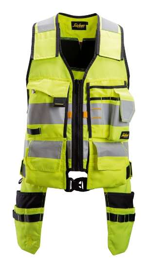 Afbeeldingen van Snickers toolvest 4230-6604 maat L geel