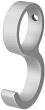 Afbeeldingen van Hermeta Schuifhaak D= 19mm 0591-11E F1 Mat