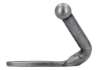 Afbeeldingen van Siro Kapstokhaak metaal - boorafstand 24mm/L 61mm/H 40mm/B 70mm - antiek tin 