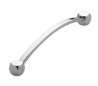 Afbeeldingen van Siro Meubelgreep metaal - boorafstand 96mm/L 105mm/H 17mm/B 10mm chroom glanzend 