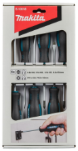 Afbeeldingen van Makita Schrdraaierset 6-dlg B PH/SL E-13518