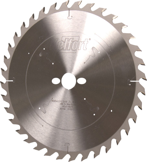 Afbeeldingen van Kelfort Cirkelzaagblad - 300x30mm 36Tands - HM WS-QW vertanding 