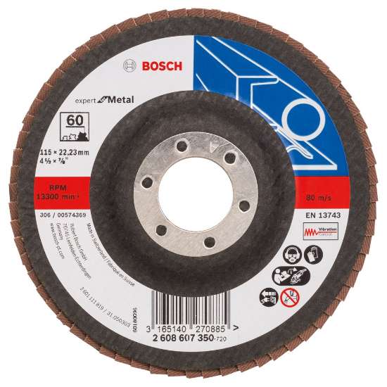 Afbeeldingen van Bosch Lamellenschuurschijf X551, Expert for Metal