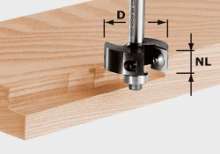 Afbeeldingen van Festool Keermes-groeffrees HW HW S8 D38/12