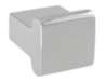 Afbeeldingen van Siro Meubelknop metaal - L 16mm/H 20mm/B 16mm - chroom glanzend 