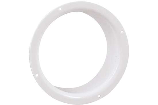 Afbeeldingen van Aansluitbus 125mm wit PP kunststof