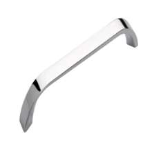Afbeeldingen van Siro Meubelgreep metaal - boorafstand 160mm/L 188mm/H 30mm/B 16mm chroom glanzend 