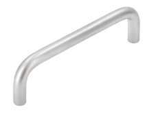 Afbeeldingen van Siro Meubelgreep metaal - boorafstand 96mm/L 104mm/H 27mm/B 8mm chroom mat 