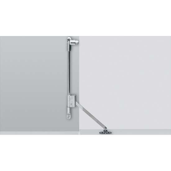 Afbeeldingen van Hettich Klephouder Klassik D met magnetische sluiting / 465, links, vernikkeld