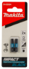Afbeeldingen van Makita Slagschroefbit X Impact Black - T30x25mm