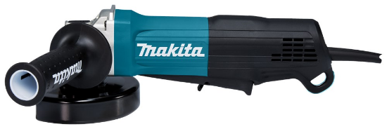Afbeeldingen van Makita 125 mm haakse slijper - 230V - met veiligheidsschakelaar
