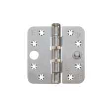 Afbeeldingen van Axa Veiligheids kogelscharnier - 3mm 89x89 - rondhoek ongemonteerd 
