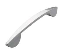 Afbeeldingen van Siro Meubelgreep metaal - boorafstand 160mm/L 201mm/H 29mm/B 19mm chroom glanzend 