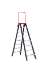 Afbeeldingen van Altrex Industrietrap Taurus - 2x8 treden - aluminium gecoat