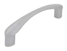 Afbeeldingen van Siro Meubelgreep metaal - boorafstand 96mm/L 112mm/H 30mm/B 15mm - aluminium 