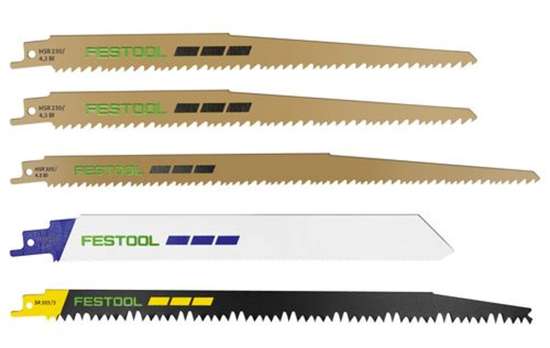 Afbeeldingen van Festool reciprozaagbladenset RS-Sort/5 - voor hout en metaal