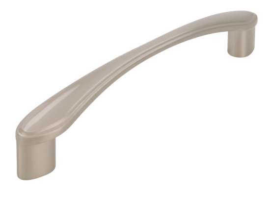Afbeeldingen van Siro Meubelgreep metaal - boorafstand 128mm/L 150mm/H 29mm/B 16mm - RVS effect 