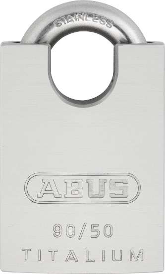 Afbeeldingen van Abus hangslot Titalium 50mm 90RK/50