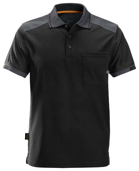 Afbeeldingen van Snickers polo shirt allround 2701 maat L Zwart Op=Op
