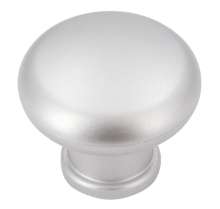 Afbeeldingen van Siro Meubelknop kunststof - L 32mm/H 27mm/B 32mm - aluminium 