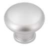 Afbeeldingen van Siro Meubelknop kunststof - L 32mm/H 27mm/B 32mm - aluminium 