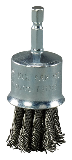 Afbeeldingen van Makita Penseelborstel 1/4"x28mm RVS D-76766