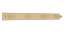 Afbeeldingen van Siro Haaklijst hout - boorafstand 430mm/L 460mm/H 65mm/B 45mm vurenhout 