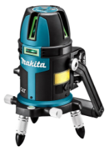 Afbeeldingen van Makita kruislijn laser SK209GDZ - 12v - groene laser