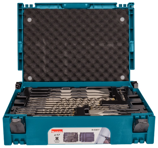 Afbeeldingen van Makita Boor/beitelet 17-dlg M-box nr1 B-53877