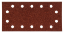Afbeeldingen van Makita Schuurvel K80 115X228 Red V. P-43044