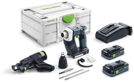 Afbeeldingen van Festool accu-schroefautomaat DWC 18-4500 HPC4,0 I-Plus - 18V 2x 4,0Ah accu - inclusief snellader in systainer