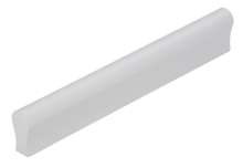 Afbeeldingen van Siro Meubelgreep metaal - boorafstand 128mm/L 148mm/H 23mm/B 12mm mat aluminium 