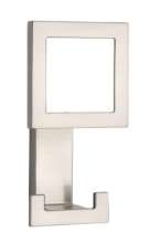 Afbeeldingen van Siro Kapstokhaak metaal - boorafstand 24mm/L 101mm/H 43mm/B 52mm RVS effect 