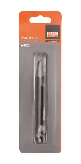 Afbeeldingen van Bahco 59S/125PZ-2P 2x bits PZ 125mm