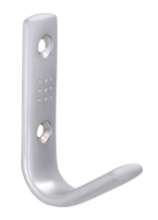 Afbeeldingen van Siro Kapstokhaak metaal - boorafstand 32mm/L 70mm/H 46mm/B 18mm - chroom mat 