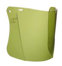 Afbeeldingen van Hellberg reserve vizier SAFE - Polycarbonaat groen shade2 