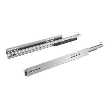 Afbeeldingen van Hettich Quadro V6 Push to open, 520 mm, EB 9,5 mm, belastbaarheid 30 kg, links en rechts