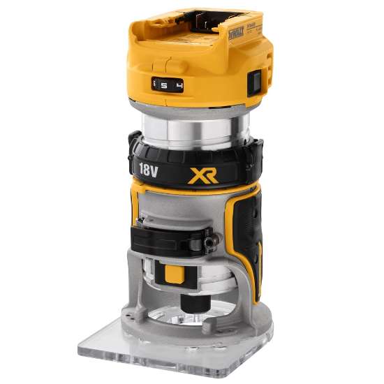 Afbeeldingen van DeWalt brushless kantenfrees DCW600N-XJ - 18V XR