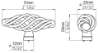 Afbeeldingen van Siro Meubelknop metaal - L 51mm/H 29mm/B 20mm - mat zwart 
