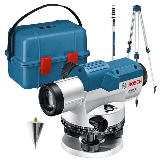 Afbeeldingen van Bosch Optisch nivelleertoestel GOL 26 G