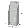 Afbeeldingen van GB Balkdrager GBS-KL 100x250 1,5 Sendzimir Verzinkt