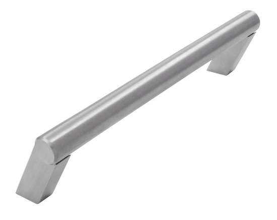 Afbeeldingen van Siro Meubelgreep metaal - boorafstand 160mm/L 172mm/H 42mm/B 35mm - RVS 
