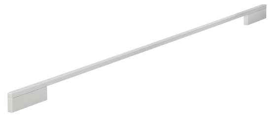 Afbeeldingen van Siro Meubelgreep metaal - boorafstand 640/736mm/L 764mm/H 29mm/B 10mm mat aluminium 