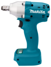 Afbeeldingen van Makita slagmoersleutel DTWA190Z - 14,4v instelbaar 185Nm - in doos 