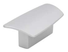 Afbeeldingen van Siro Meubelgreep metaal - boorafstand 32mm/L 65mm/H 23mm/B 31mm aluminium 